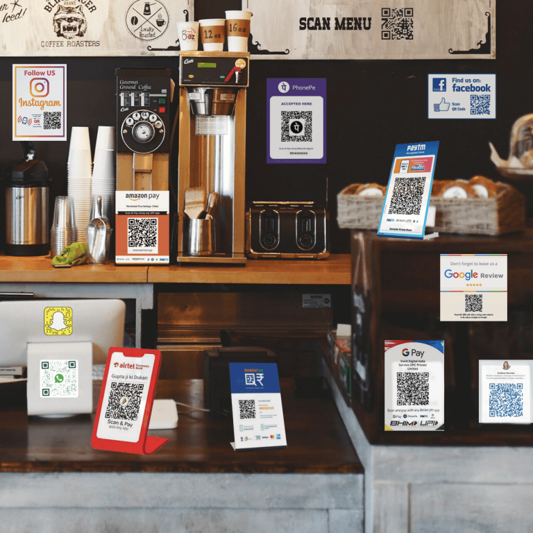 Business information spread across separate channels